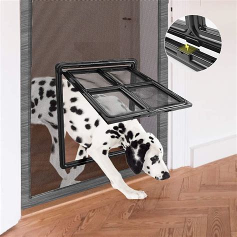 lowes screen doors with pet door|doggy door for screen porch.